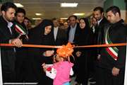 در عید سعید غدیر بخش آنژیوگرافی مرکز طبی کودکان با حضور وزیر بهداشت و رئیس دانشگاه به بهره برداری رسید